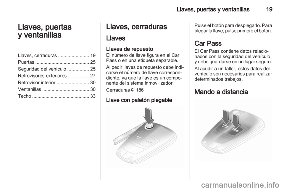 OPEL CORSA 2011.5  Manual de Instrucciones (in Spanish) 
