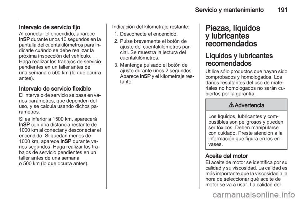 OPEL CORSA 2011.5  Manual de Instrucciones (in Spanish) 