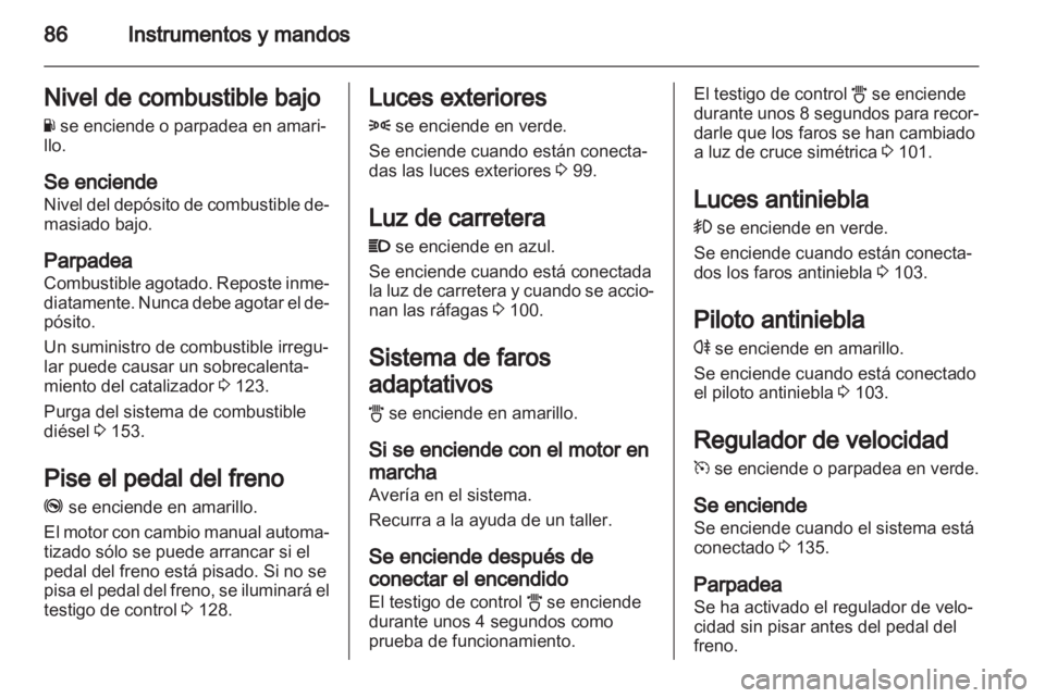 OPEL CORSA 2011.5 Manual de Instrucciones (in Spanish) OPEL CORSA 2011.5 Manual de Instrucciones (in Spanish)