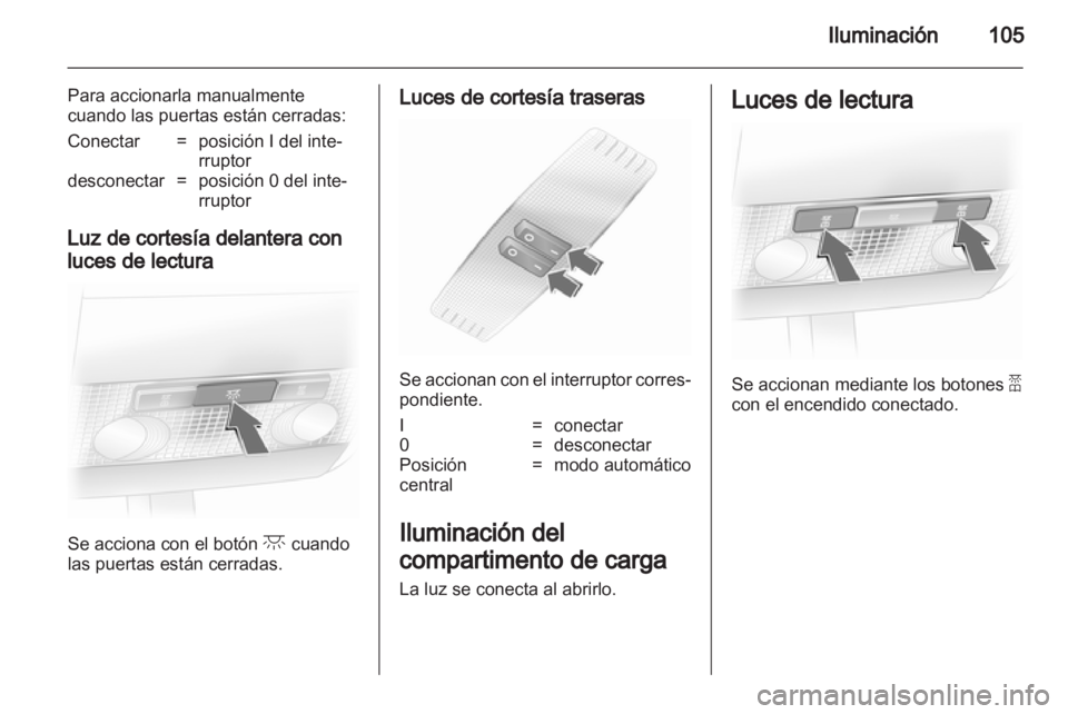 OPEL CORSA 2012 Manual de Instrucciones (in Spanish) OPEL CORSA 2012 Manual de Instrucciones (in Spanish)