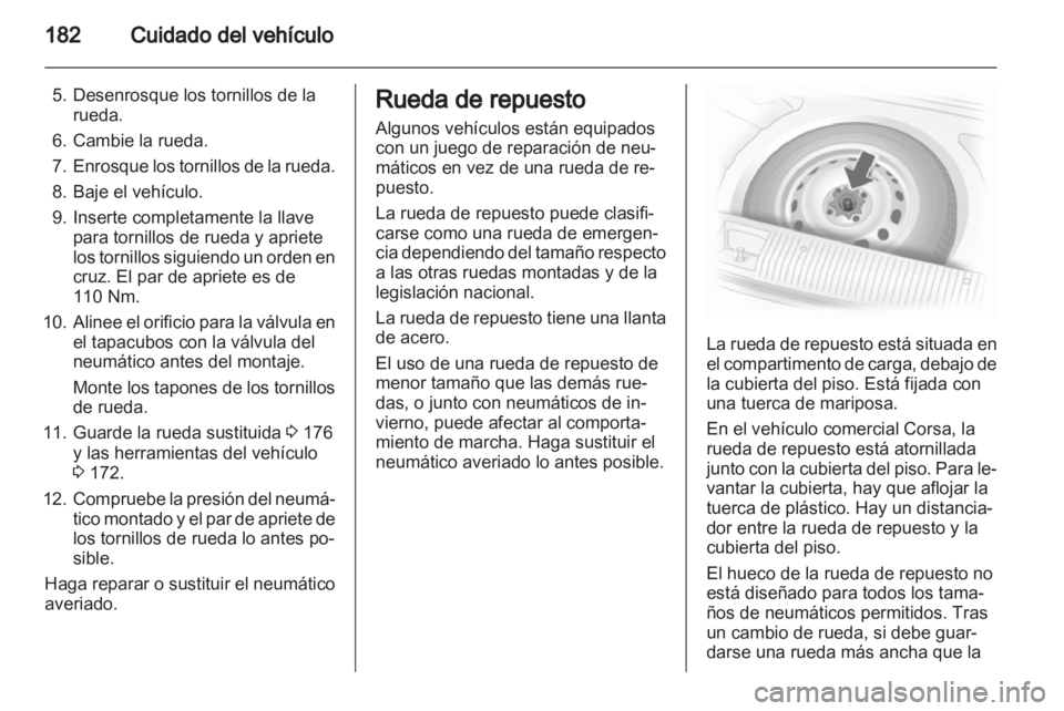 OPEL CORSA 2012 Manual de Instrucciones (in Spanish) OPEL CORSA 2012 Manual de Instrucciones (in Spanish)