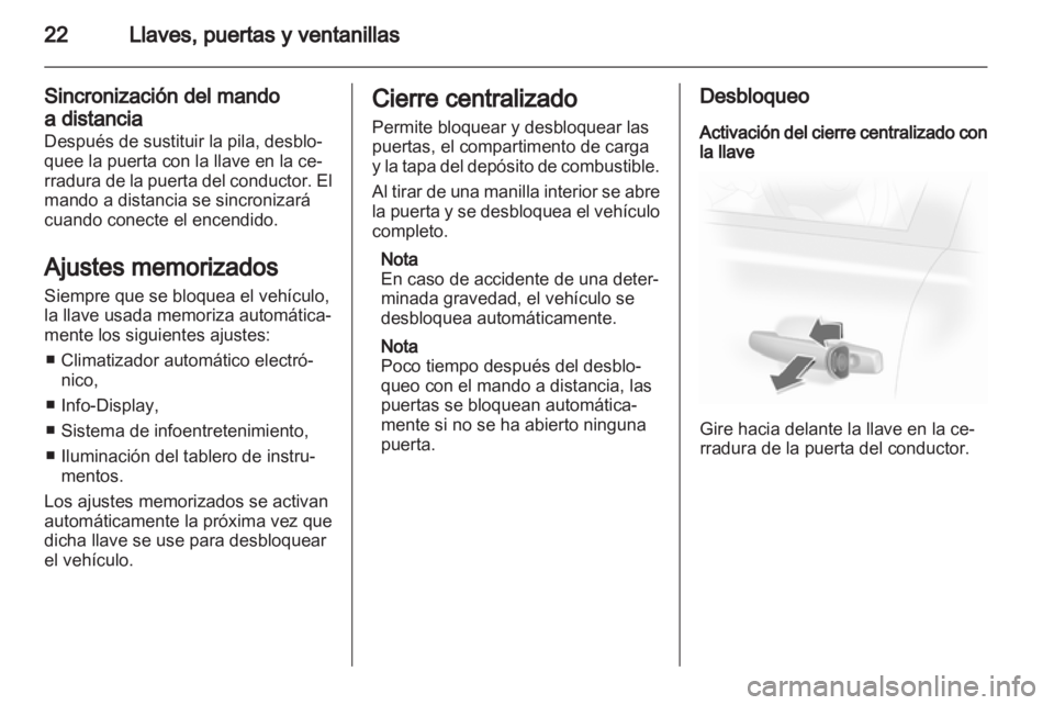 OPEL CORSA 2012 Manual de Instrucciones (in Spanish) OPEL CORSA 2012 Manual de Instrucciones (in Spanish)