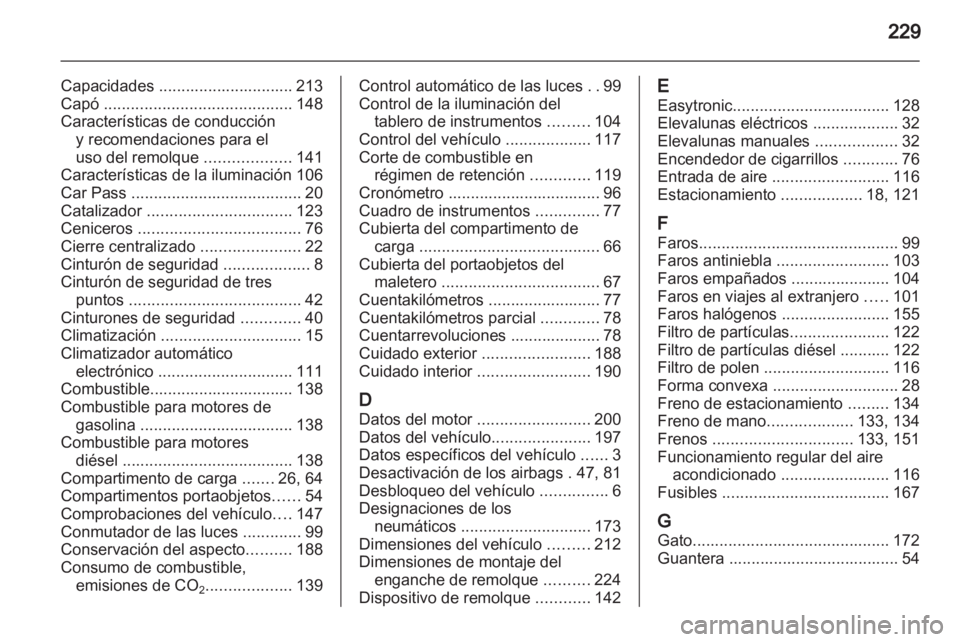 OPEL CORSA 2012 Manual de Instrucciones (in Spanish) OPEL CORSA 2012 Manual de Instrucciones (in Spanish)