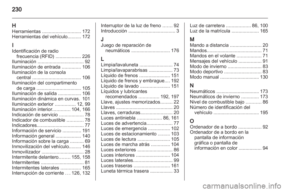 OPEL CORSA 2012 Manual de Instrucciones (in Spanish) OPEL CORSA 2012 Manual de Instrucciones (in Spanish)