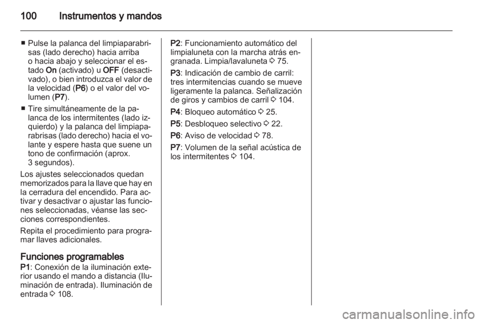 OPEL CORSA 2012.5 Manual de Instrucciones (in Spanish) OPEL CORSA 2012.5 Manual de Instrucciones (in Spanish)