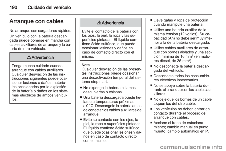 OPEL CORSA 2012.5 Manual de Instrucciones (in Spanish) OPEL CORSA 2012.5 Manual de Instrucciones (in Spanish)