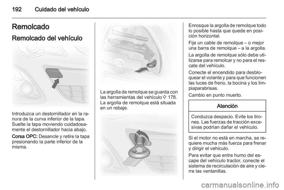 OPEL CORSA 2012.5 Manual de Instrucciones (in Spanish) OPEL CORSA 2012.5 Manual de Instrucciones (in Spanish)