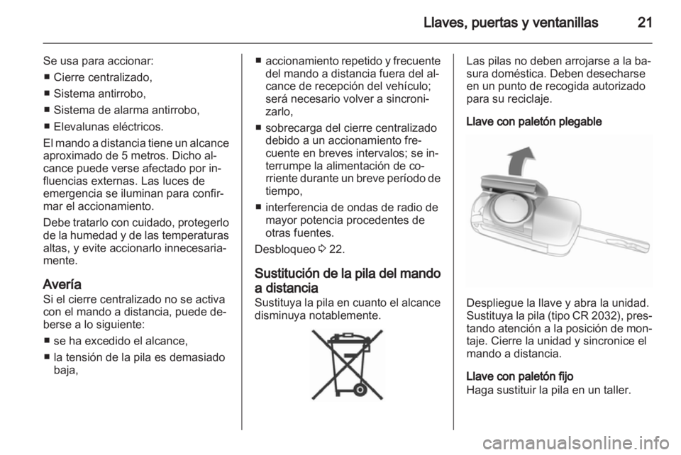 OPEL CORSA 2012.5 Manual de Instrucciones (in Spanish) OPEL CORSA 2012.5 Manual de Instrucciones (in Spanish)