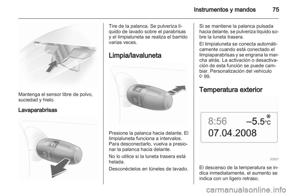OPEL CORSA 2012.5  Manual de Instrucciones (in Spanish) 