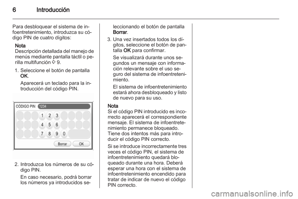 OPEL CORSA 2013  Manual de infoentretenimiento (in Spanish) 