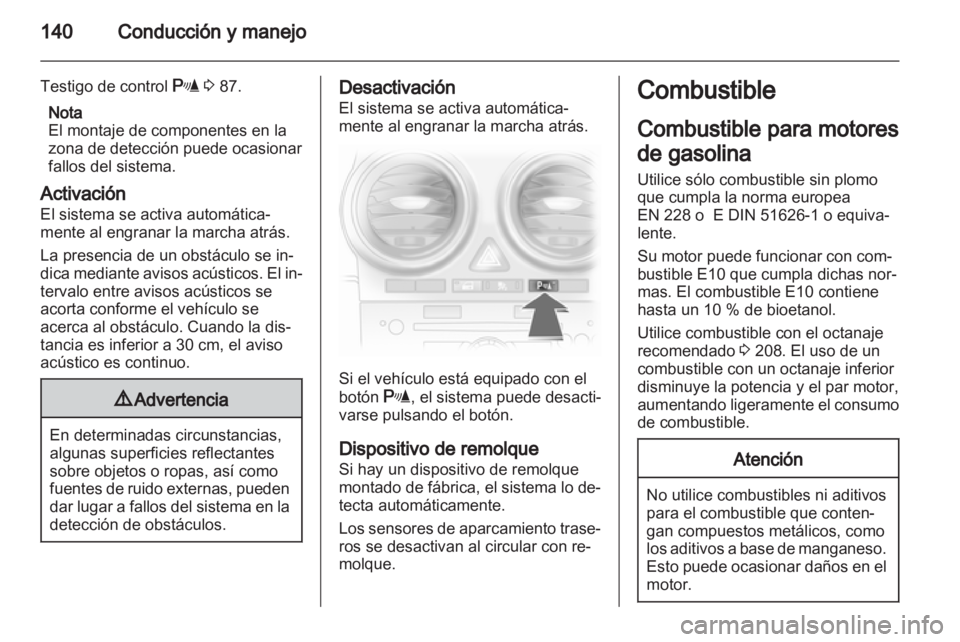 OPEL CORSA 2013 Manual de Instrucciones (in Spanish) OPEL CORSA 2013 Manual de Instrucciones (in Spanish)
