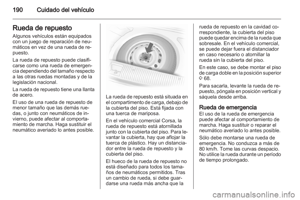 OPEL CORSA 2013 Manual de Instrucciones (in Spanish) OPEL CORSA 2013 Manual de Instrucciones (in Spanish)