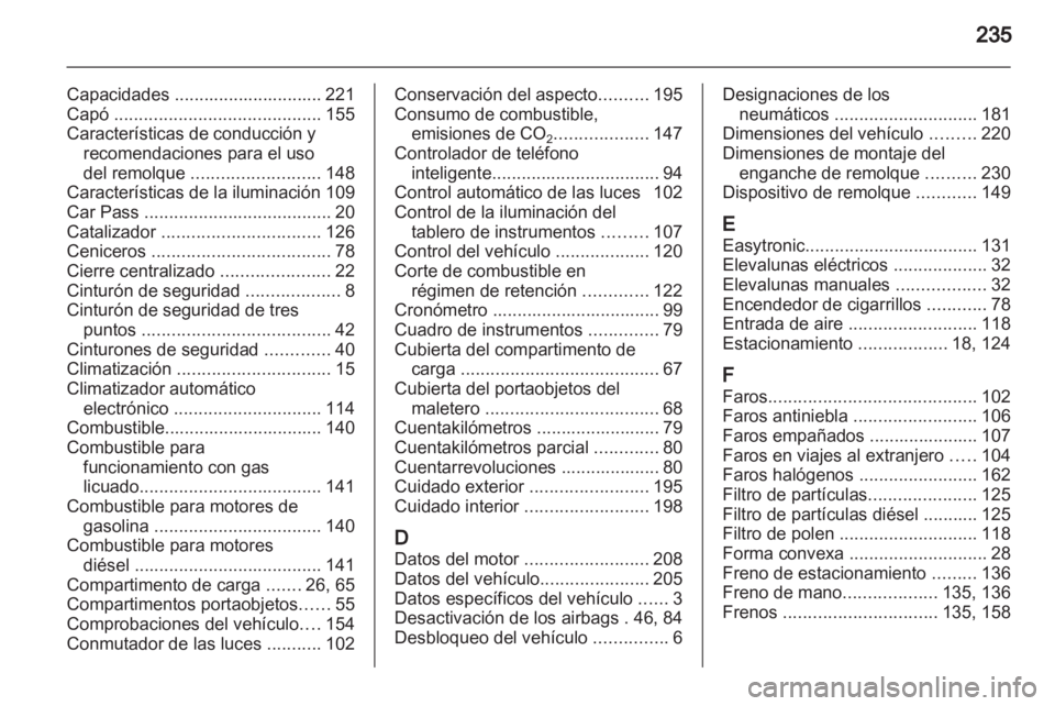 OPEL CORSA 2013 Manual de Instrucciones (in Spanish) OPEL CORSA 2013 Manual de Instrucciones (in Spanish)