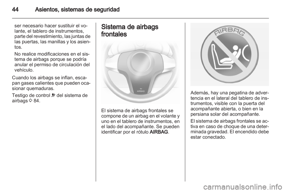 OPEL CORSA 2013 Manual de Instrucciones (in Spanish) OPEL CORSA 2013 Manual de Instrucciones (in Spanish)
