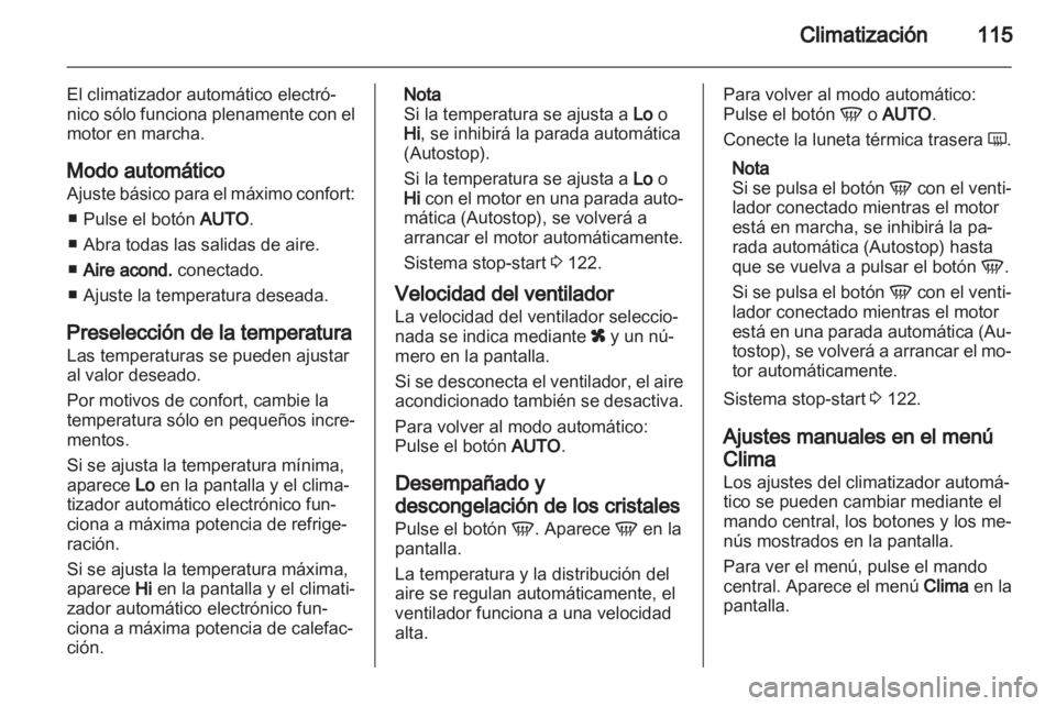 OPEL CORSA 2013.5 Manual de Instrucciones (in Spanish) OPEL CORSA 2013.5 Manual de Instrucciones (in Spanish)