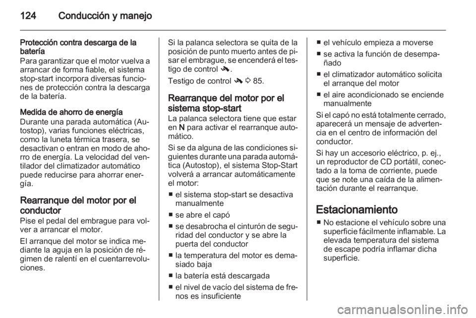 OPEL CORSA 2013.5 Manual de Instrucciones (in Spanish) OPEL CORSA 2013.5 Manual de Instrucciones (in Spanish)