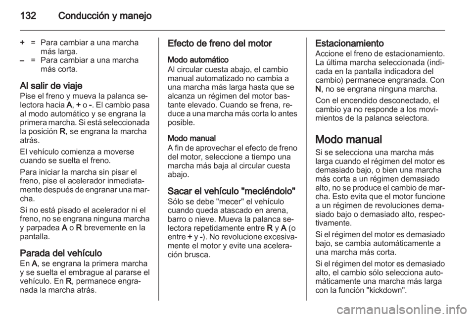 OPEL CORSA 2013.5 Manual de Instrucciones (in Spanish) OPEL CORSA 2013.5 Manual de Instrucciones (in Spanish)