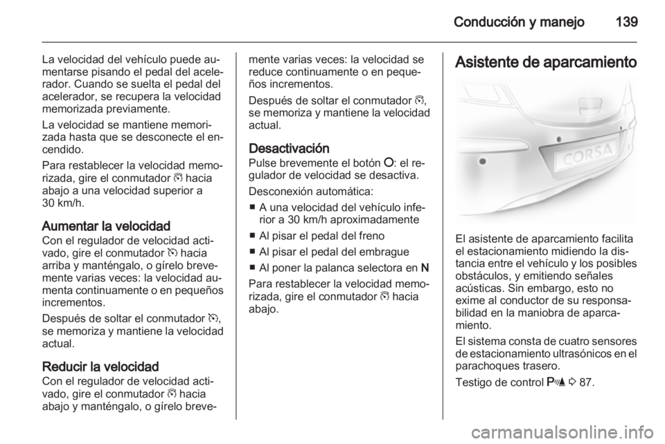 OPEL CORSA 2013.5 Manual de Instrucciones (in Spanish) OPEL CORSA 2013.5 Manual de Instrucciones (in Spanish)