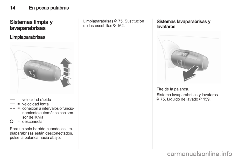 OPEL CORSA 2013.5  Manual de Instrucciones (in Spanish) 