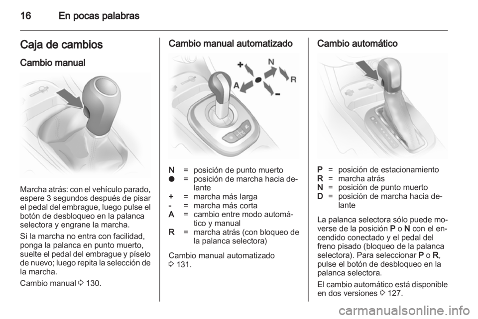 OPEL CORSA 2013.5  Manual de Instrucciones (in Spanish) 