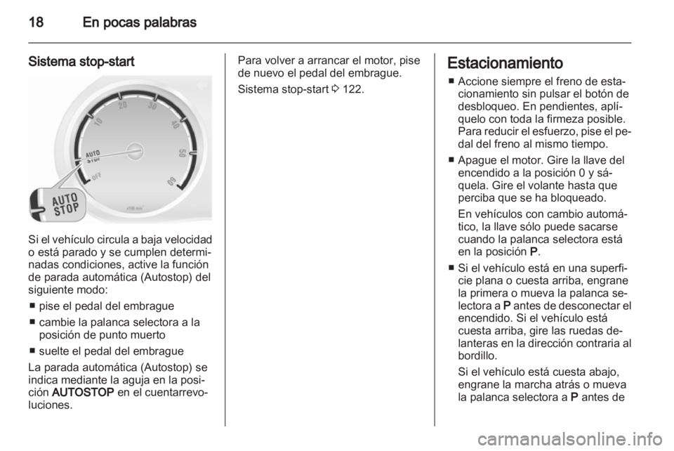 OPEL CORSA 2013.5  Manual de Instrucciones (in Spanish) 