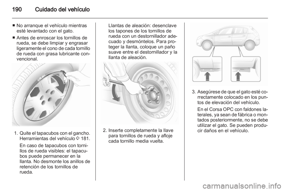 OPEL CORSA 2013.5 Manual de Instrucciones (in Spanish) OPEL CORSA 2013.5 Manual de Instrucciones (in Spanish)
