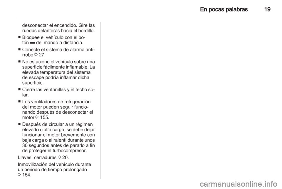 OPEL CORSA 2013.5 Manual de Instrucciones (in Spanish) OPEL CORSA 2013.5 Manual de Instrucciones (in Spanish)