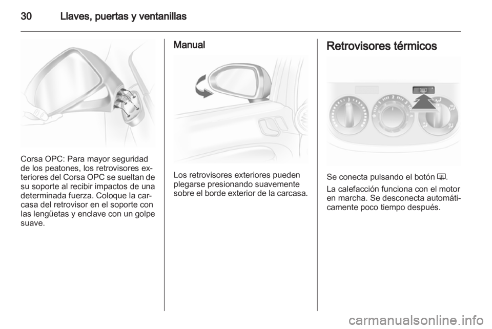 OPEL CORSA 2013.5  Manual de Instrucciones (in Spanish) 