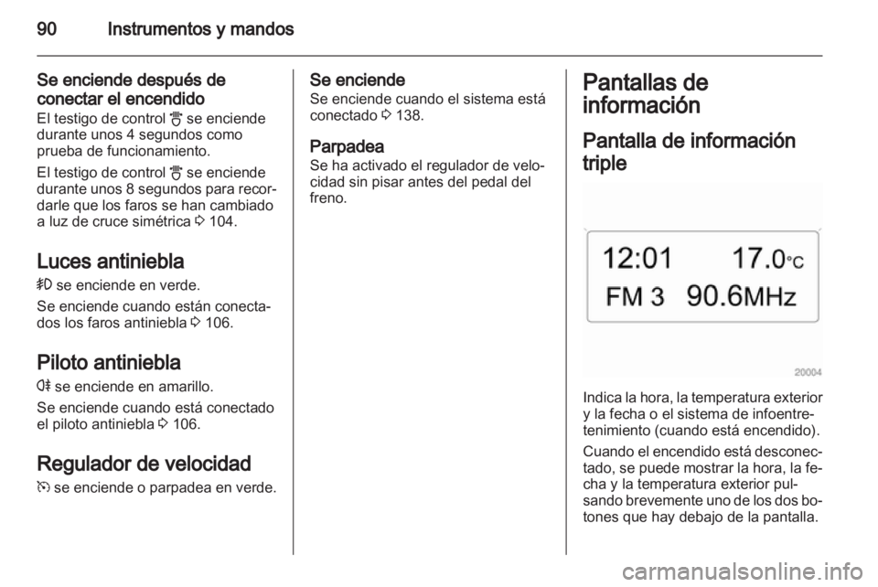 OPEL CORSA 2013.5  Manual de Instrucciones (in Spanish) 