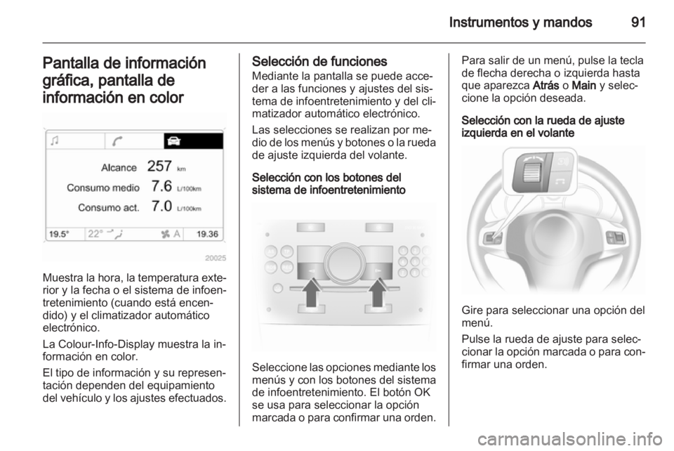 OPEL CORSA 2013.5  Manual de Instrucciones (in Spanish) 