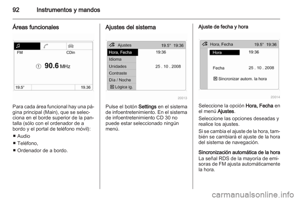 OPEL CORSA 2013.5  Manual de Instrucciones (in Spanish) 