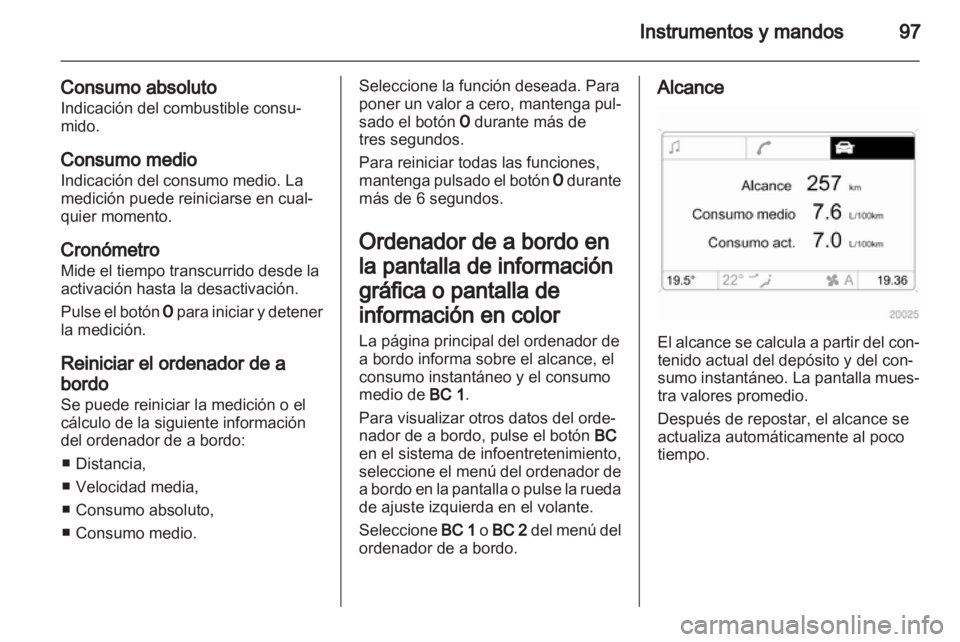 OPEL CORSA 2013.5  Manual de Instrucciones (in Spanish) 