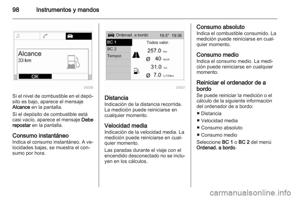 OPEL CORSA 2013.5  Manual de Instrucciones (in Spanish) 