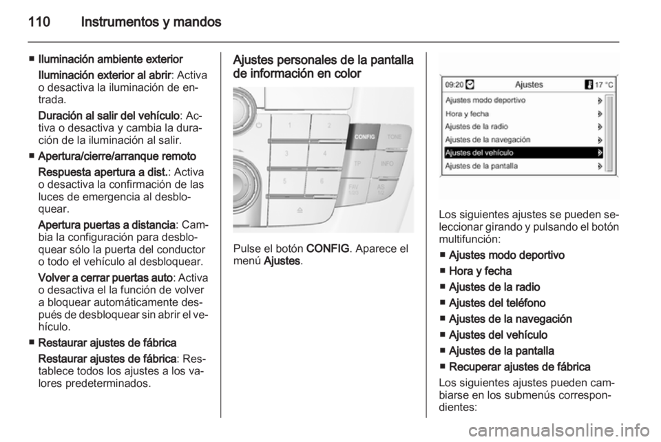OPEL INSIGNIA 2010 Manual de Instrucciones (in Spanish) OPEL INSIGNIA 2010 Manual de Instrucciones (in Spanish)