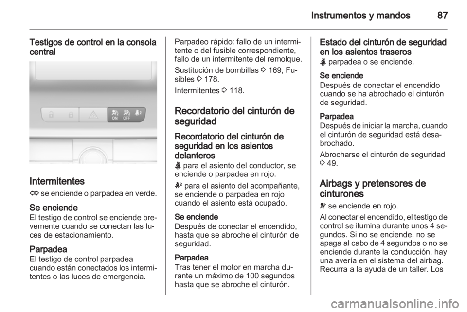 OPEL INSIGNIA 2010 Manual de Instrucciones (in Spanish) OPEL INSIGNIA 2010 Manual de Instrucciones (in Spanish)