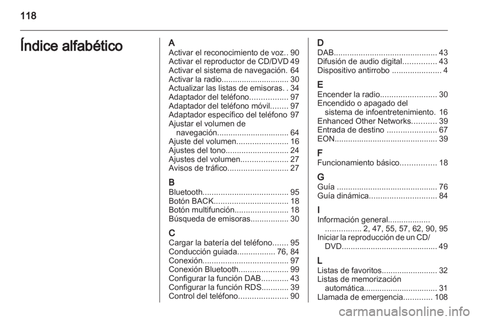 OPEL INSIGNIA 2010.5  Manual de infoentretenimiento (in Spanish) 