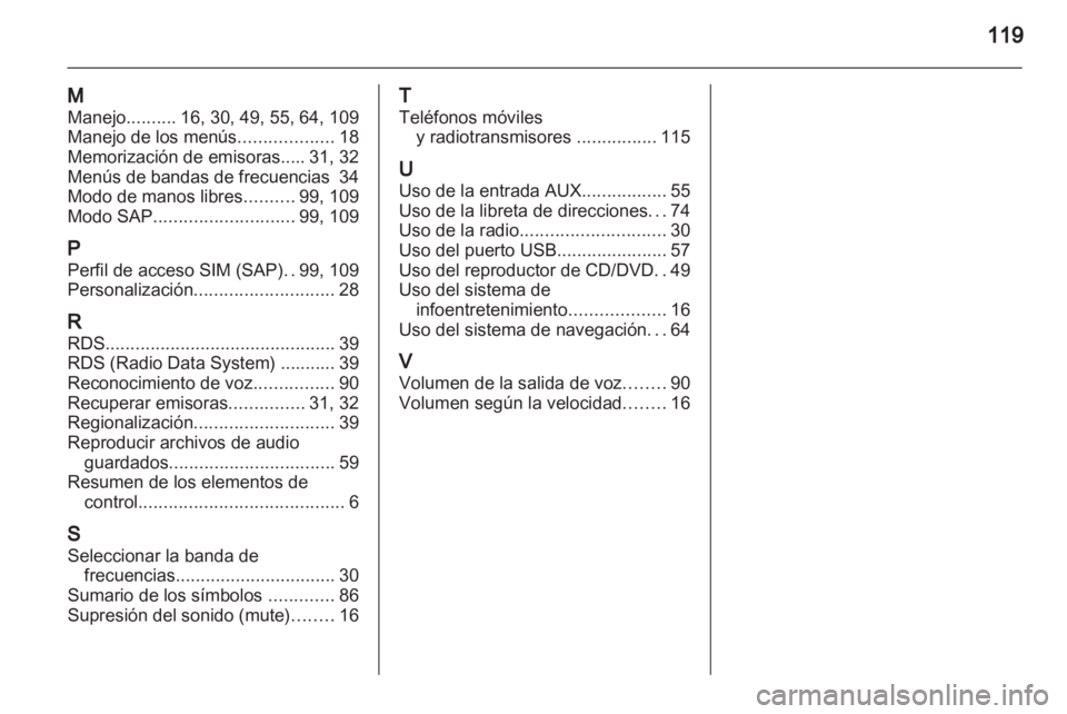 OPEL INSIGNIA 2010.5  Manual de infoentretenimiento (in Spanish) 