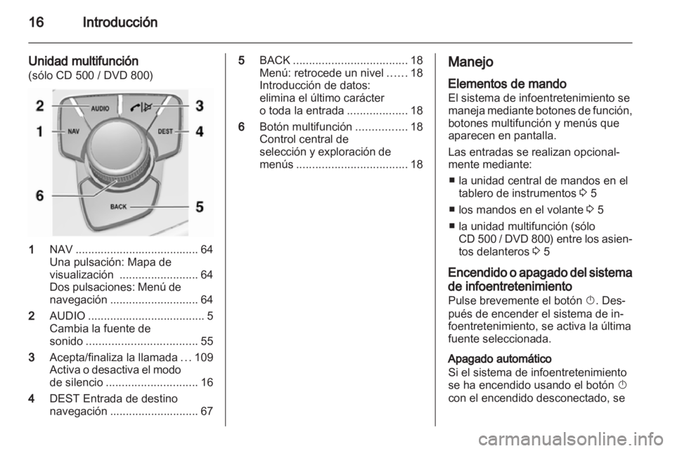 OPEL INSIGNIA 2010.5 Manual de infoentretenimiento (in Spanish) OPEL INSIGNIA 2010.5 Manual de infoentretenimiento (in Spanish)