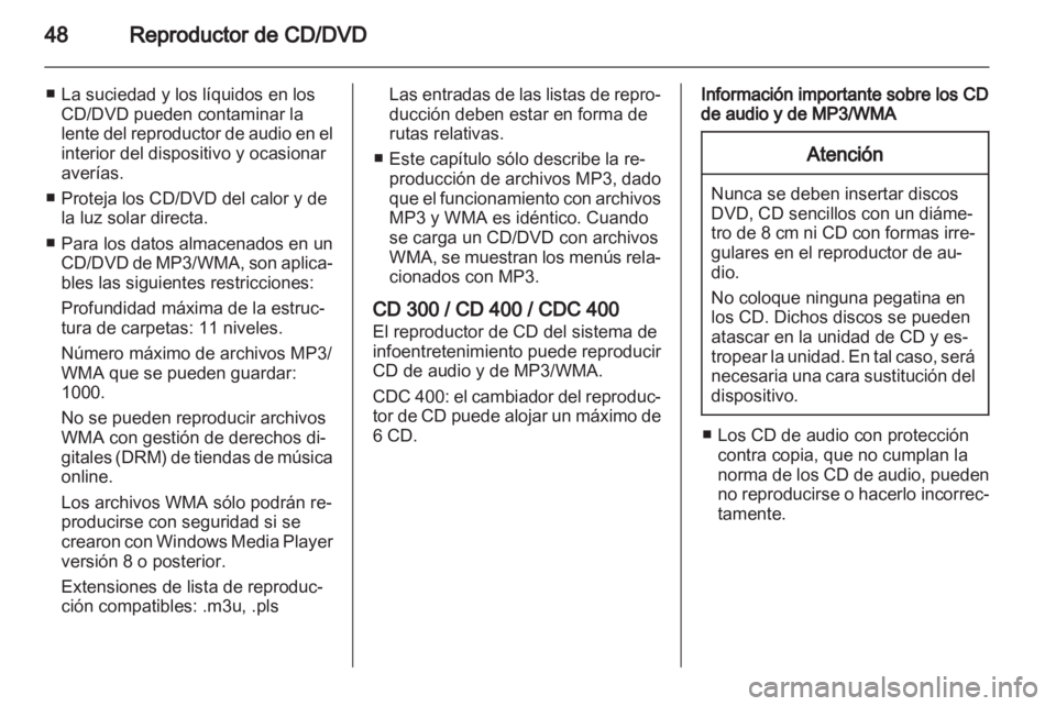 OPEL INSIGNIA 2010.5 Manual de infoentretenimiento (in Spanish) OPEL INSIGNIA 2010.5 Manual de infoentretenimiento (in Spanish)