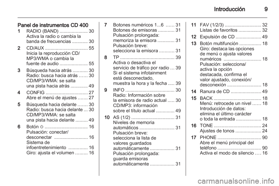 OPEL INSIGNIA 2010.5  Manual de infoentretenimiento (in Spanish) 