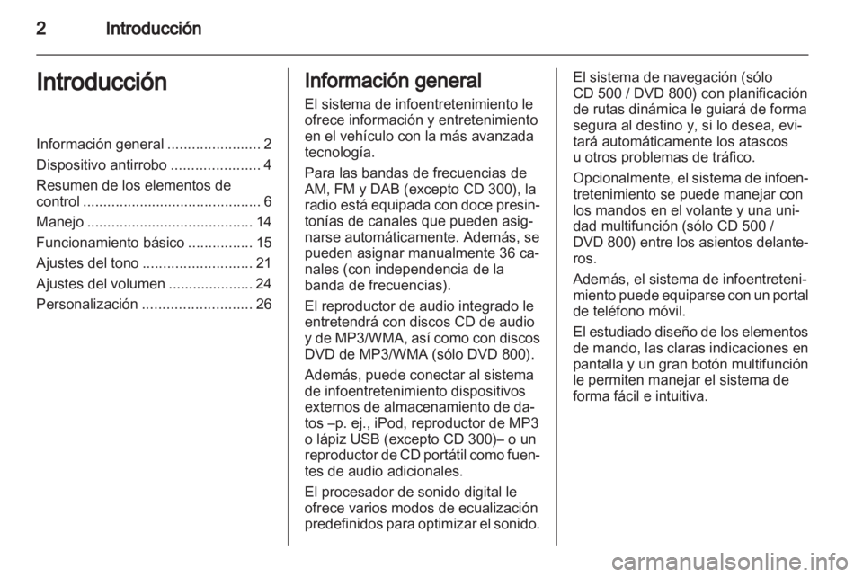 OPEL INSIGNIA 2011  Manual de infoentretenimiento (in Spanish) 