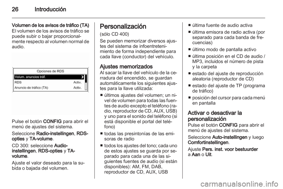 OPEL INSIGNIA 2011 Manual de infoentretenimiento (in Spanish) OPEL INSIGNIA 2011 Manual de infoentretenimiento (in Spanish)