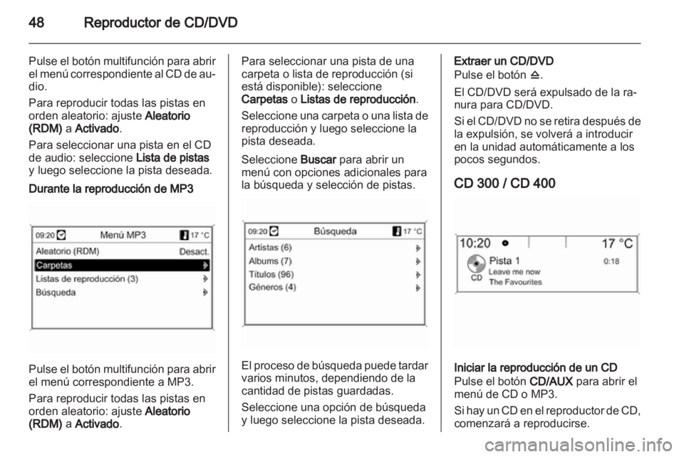 OPEL INSIGNIA 2011  Manual de infoentretenimiento (in Spanish) 