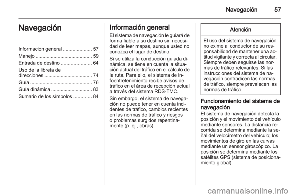 OPEL INSIGNIA 2011  Manual de infoentretenimiento (in Spanish) 