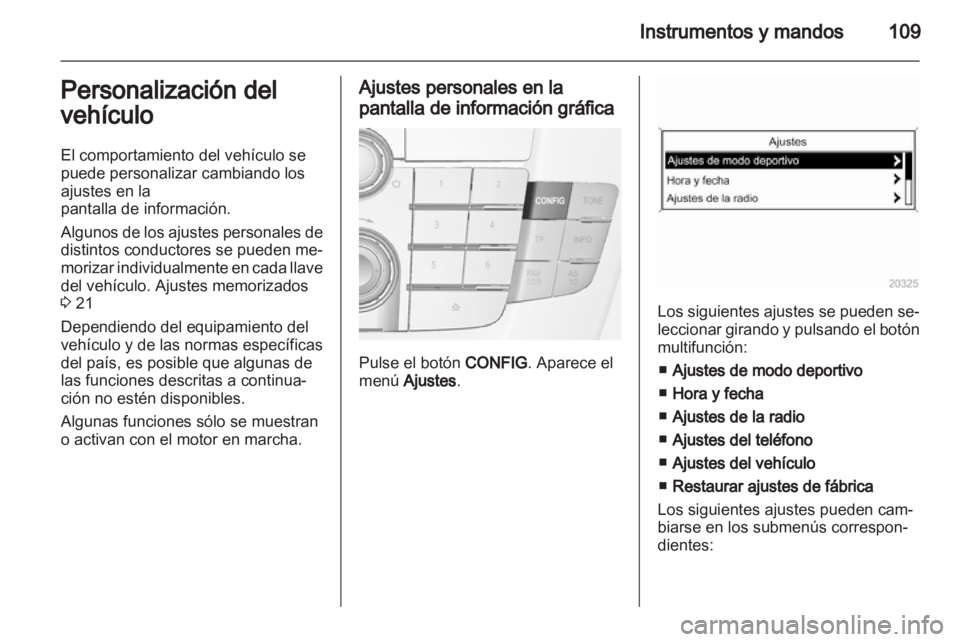 OPEL INSIGNIA 2011 Manual de Instrucciones (in Spanish) OPEL INSIGNIA 2011 Manual de Instrucciones (in Spanish)