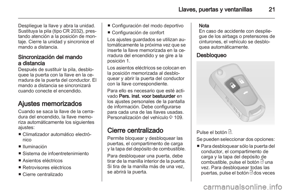 OPEL INSIGNIA 2011 Manual de Instrucciones (in Spanish) OPEL INSIGNIA 2011 Manual de Instrucciones (in Spanish)