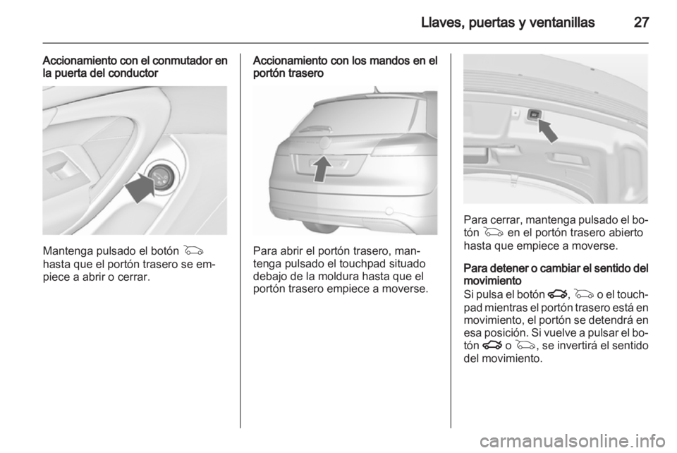 OPEL INSIGNIA 2011 Manual de Instrucciones (in Spanish) OPEL INSIGNIA 2011 Manual de Instrucciones (in Spanish)