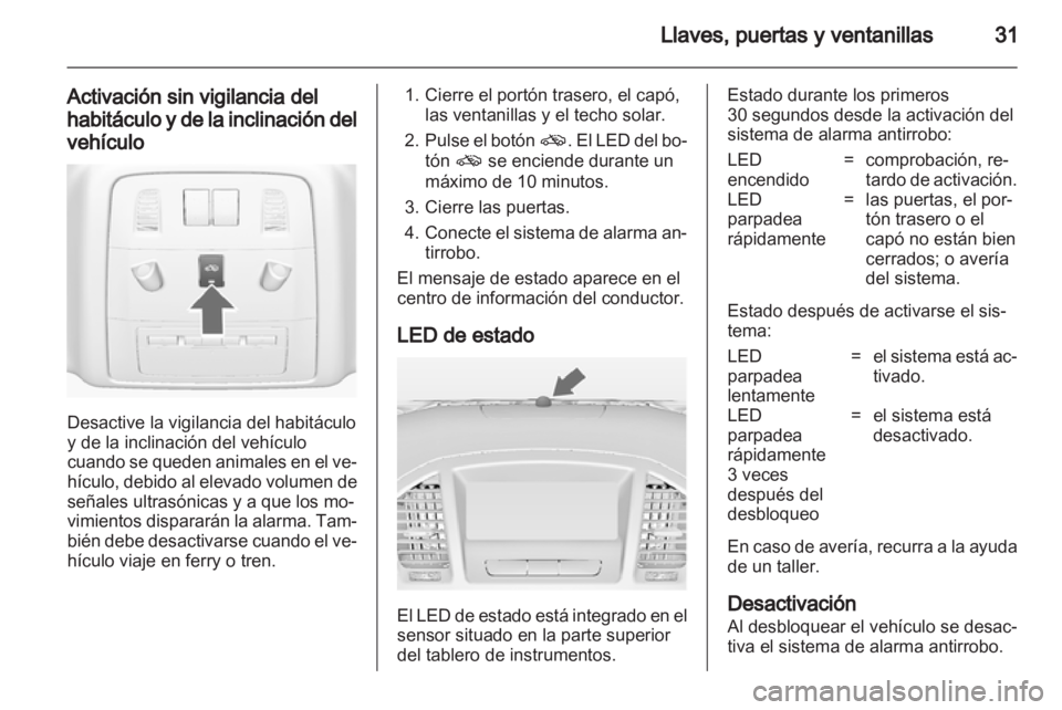 OPEL INSIGNIA 2011 Manual de Instrucciones (in Spanish) OPEL INSIGNIA 2011 Manual de Instrucciones (in Spanish)