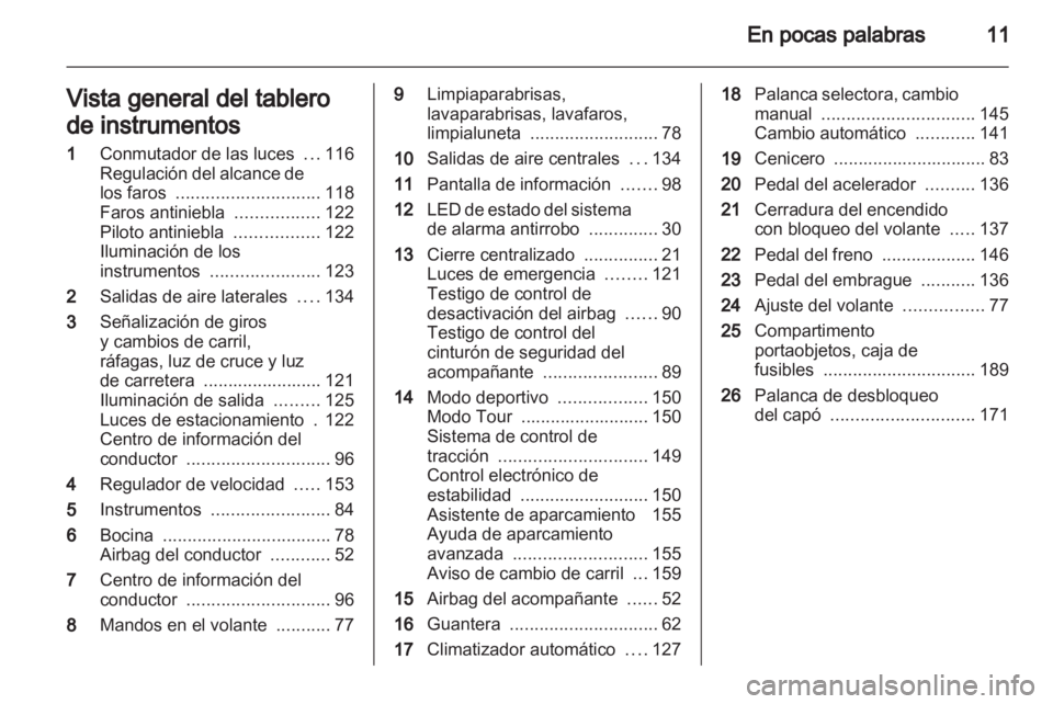 OPEL INSIGNIA 2011.5  Manual de Instrucciones (in Spanish) 