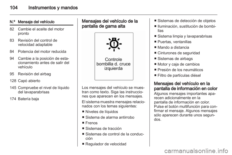 OPEL INSIGNIA 2011.5 Manual de Instrucciones (in Spanish) OPEL INSIGNIA 2011.5 Manual de Instrucciones (in Spanish)